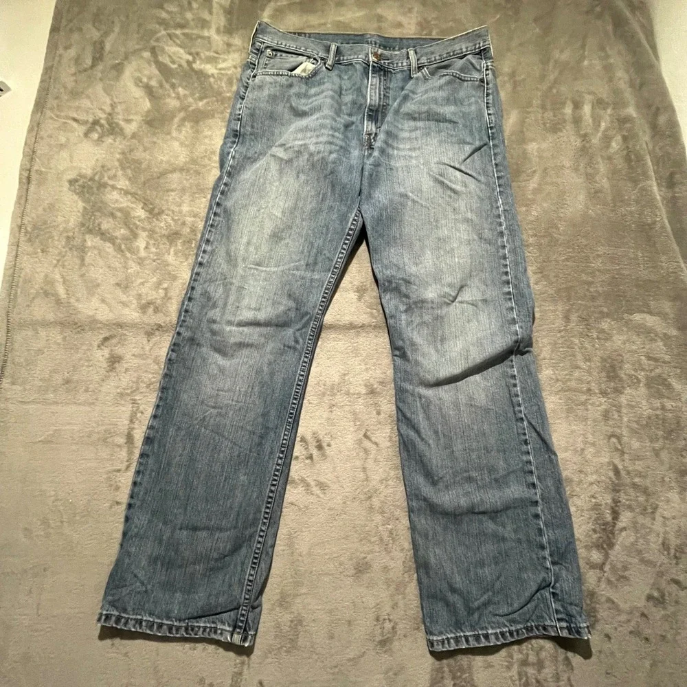 Levis 569 Loose Straight Jeans Mens 36x34 Blue Denim 005691271